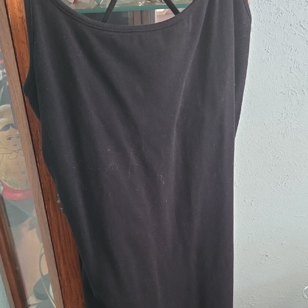 Black Sleeveless Dress